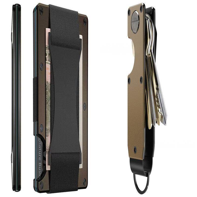 Carbon Fiber Wallet - RFID Blocking Metal Card Holder - SmartPursue™