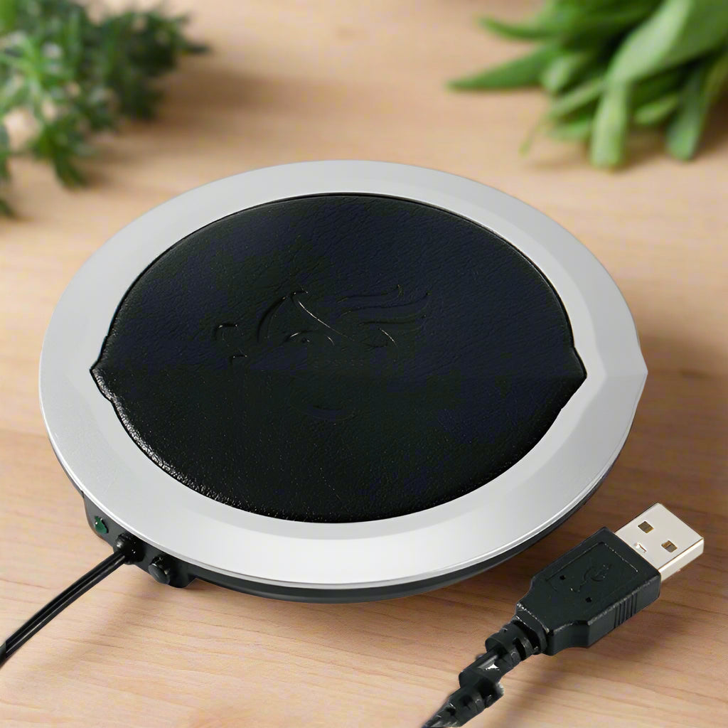 ☕ USB Cup Warmer Mat Pad – Portable Coffee & Tea Mug Heating Coaster Smart Kitchen & Home