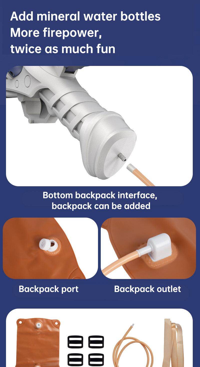 Double tube electric water gun - SmartPursue™