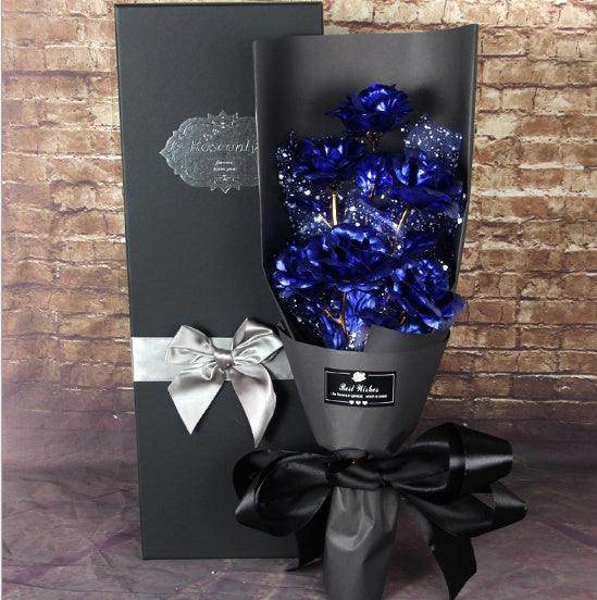 24K Golden Foil Rose Bundle - SmartPursue™