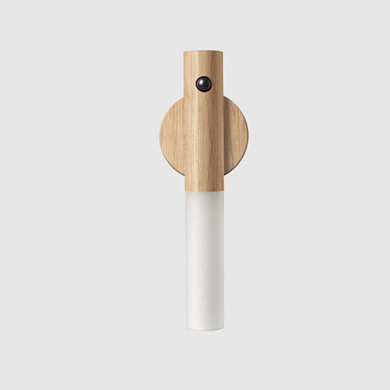 USB Magnetic Wood Motion Night Light CJ US