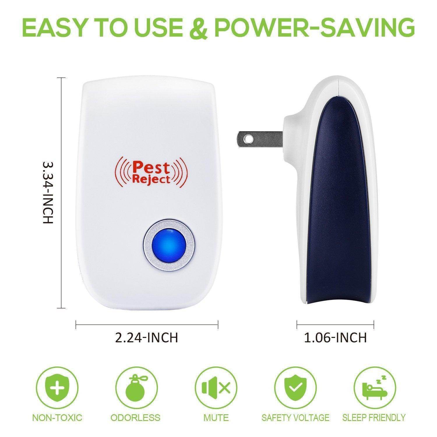 Ultrasonic Electronic Mosquito repeller - SmartPursue™