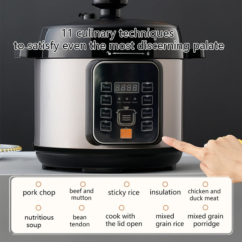 🍲 1050 W Electric Pressure Cooker – 5 L 10-in-1 Digital Multi-Cooker CJ