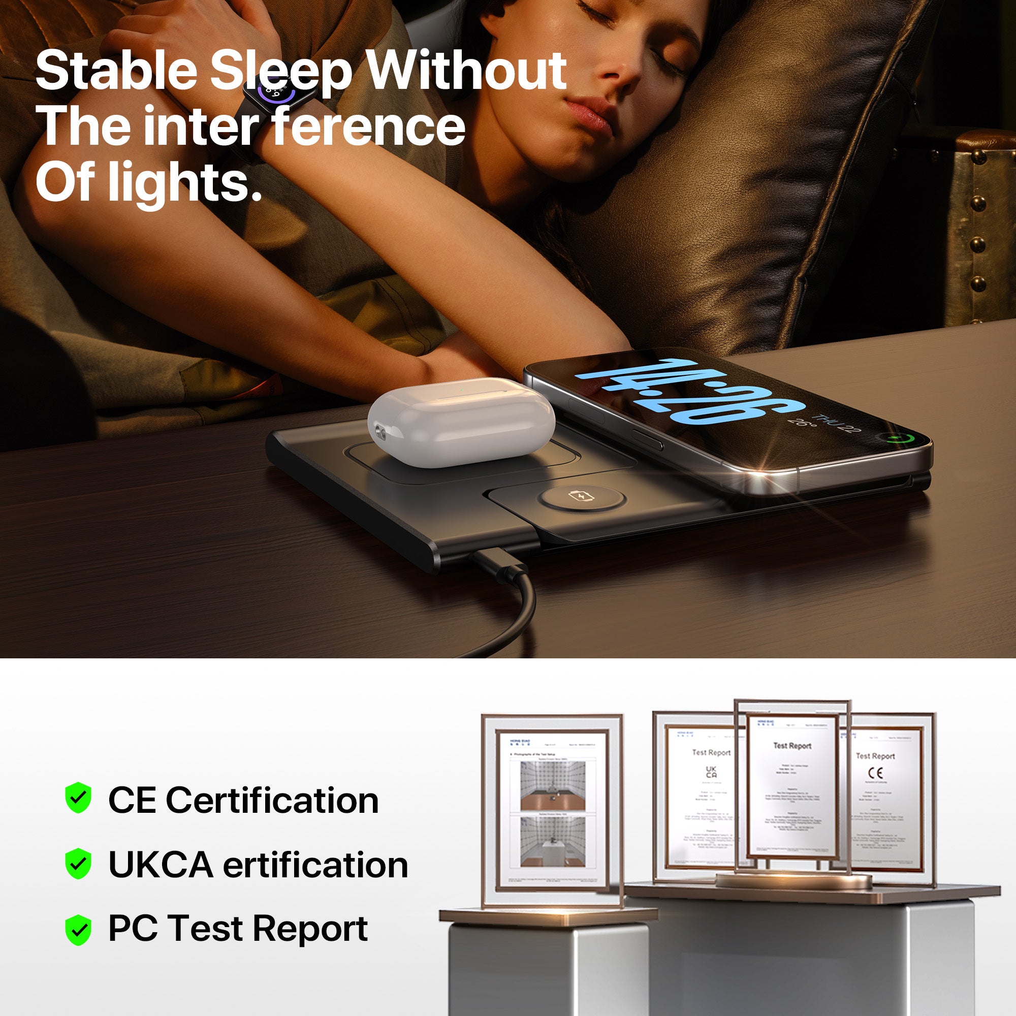 Wireless Charging Sation For Multiple Devices 15W Fast Charging Stand - SmartPursue™