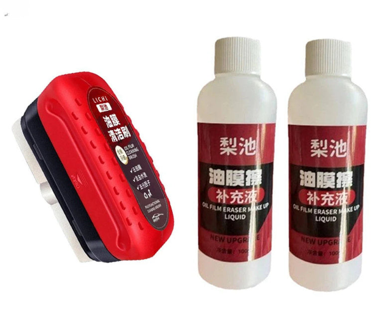 🚘 Car Windshield Cleaning Brush – Oil Film & Glass Dirt Remover Tool CJ
