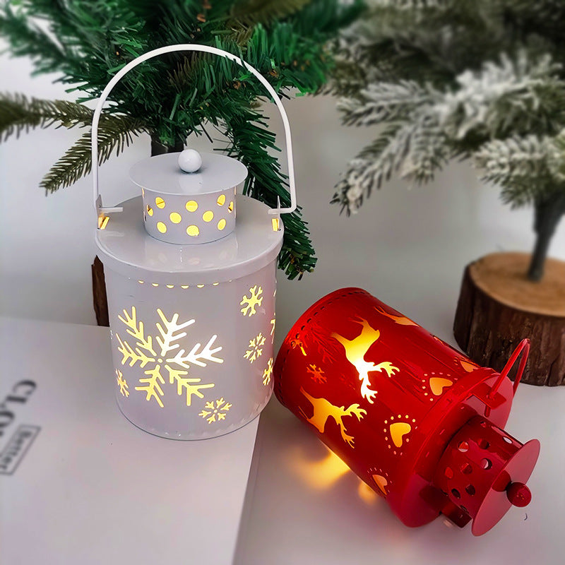 Christmas Candle Lights LED Small Lanterns Wind Lights CJ