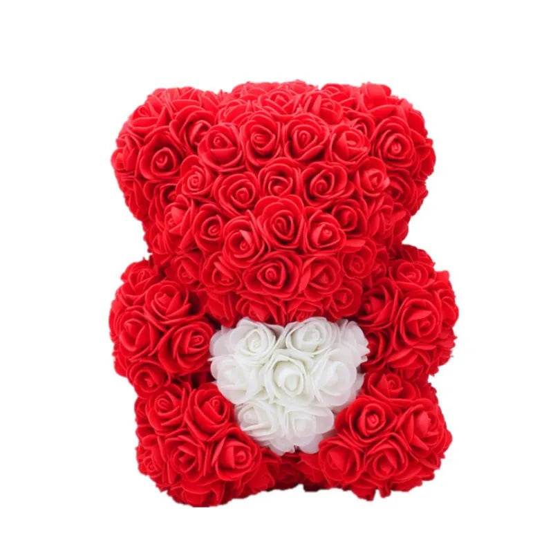 Valentine Foam Forever Rose Teddy Bear - SmartPursue™