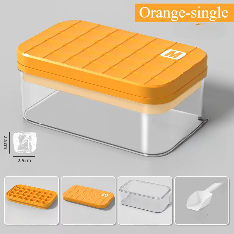 21-Grid Silicone Ice Cube Tray Smart Kitchen & Home