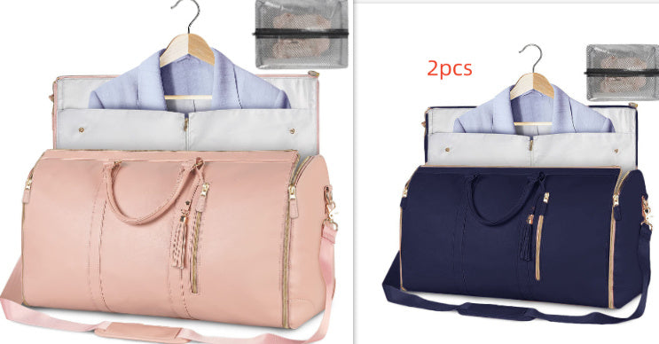 👜 Large Travel Duffle Bag – Waterproof Folding Suit & Clothes Tote CJ