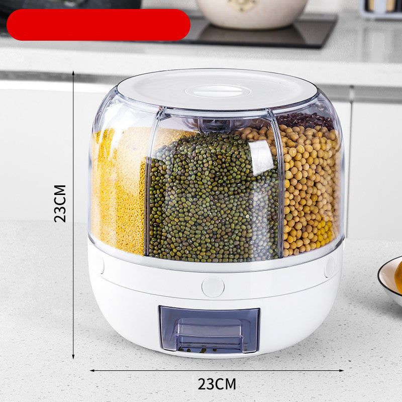 360° Rotating Grain Storage Container - SmartPursue™