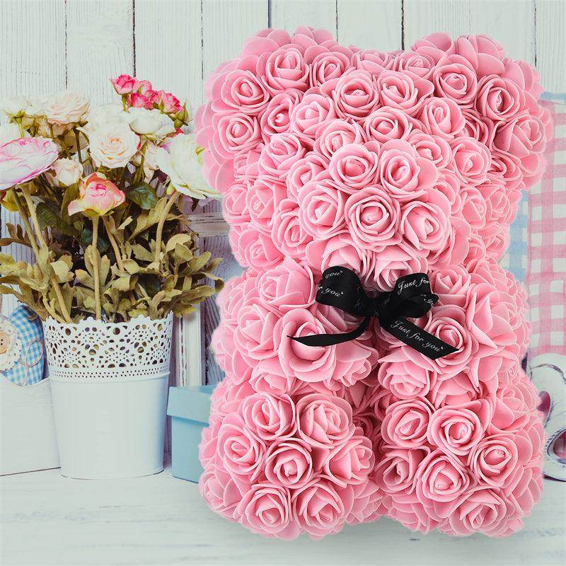 Valentine Foam Forever Rose Teddy Bear - SmartPursue™