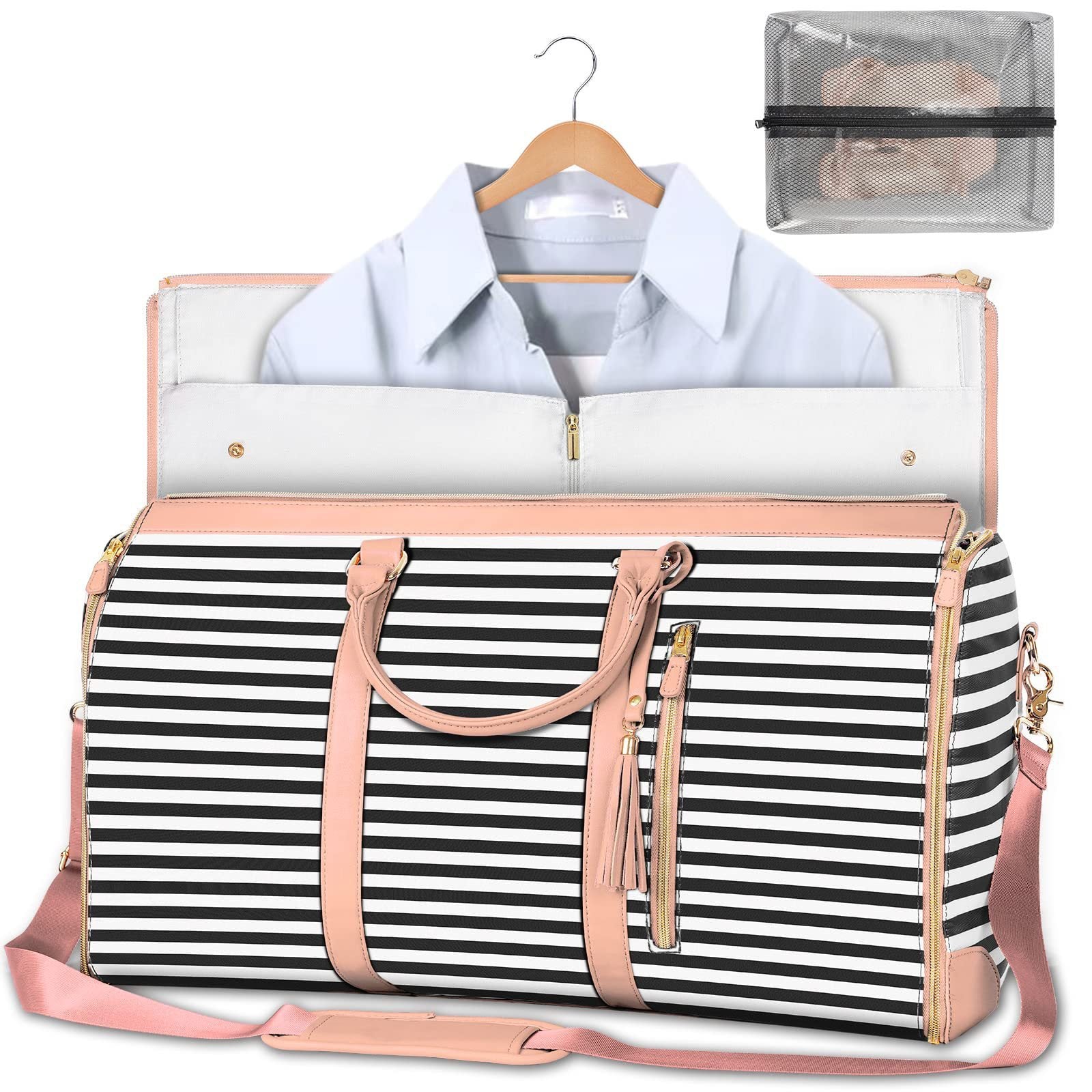 👜 Large Travel Duffle Bag – Waterproof Folding Suit & Clothes Tote CJ