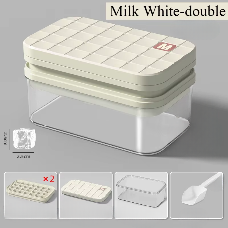 21-Grid Silicone Ice Cube Tray Smart Kitchen & Home