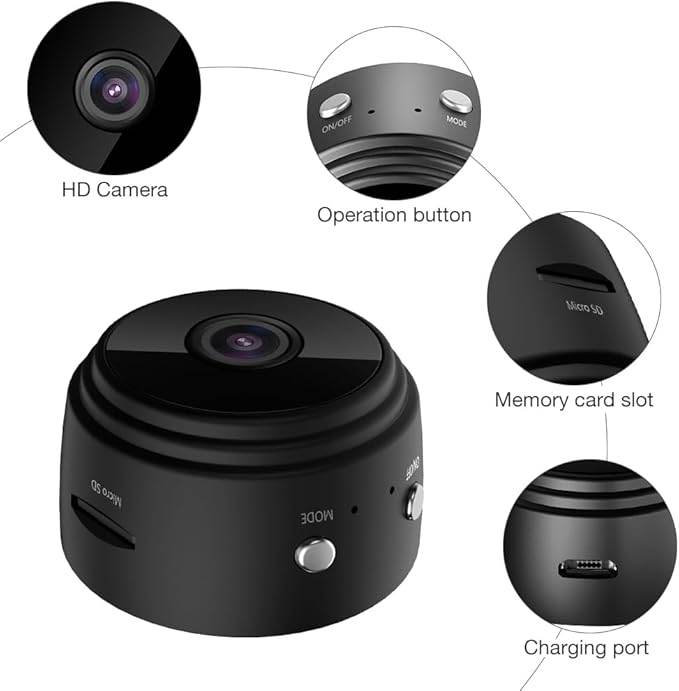 Mini Camera WiFi Night Vision Audio Video Recorder Spy Cam - SmartPursue™