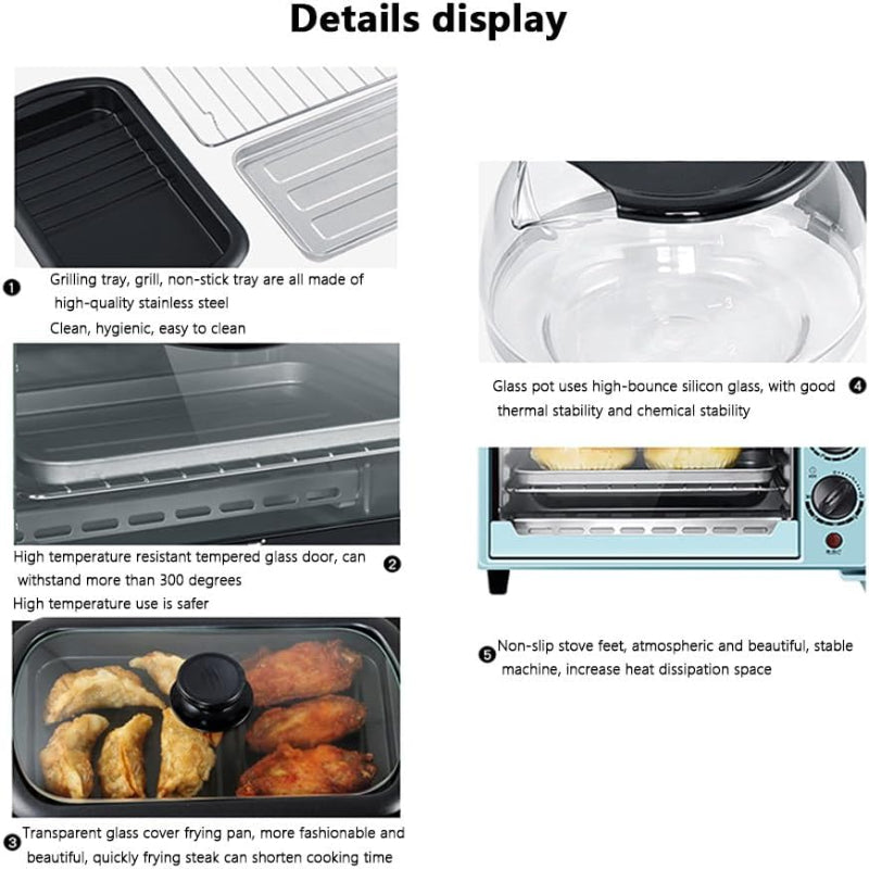 3-in-1 Breakfast and Sandwich Maker - SmartPursue™