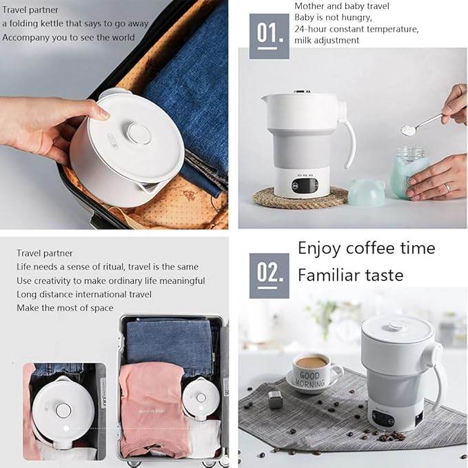 Folding Electric Kettle - SmartPursue™