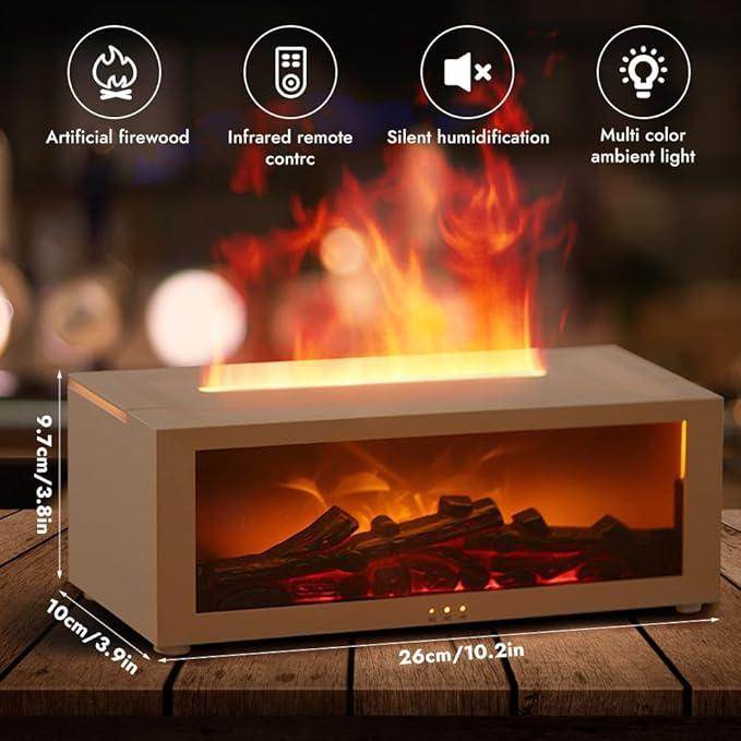 Fireplace Flame effect aroma diffuser - SmartPursue™