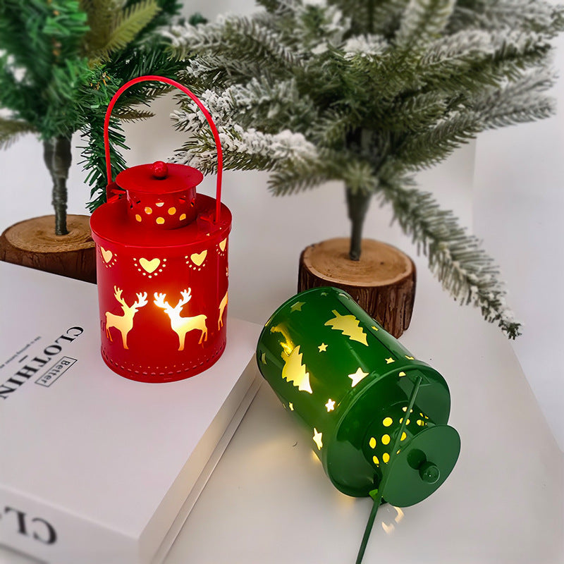 Christmas Candle Lights LED Small Lanterns Wind Lights CJ