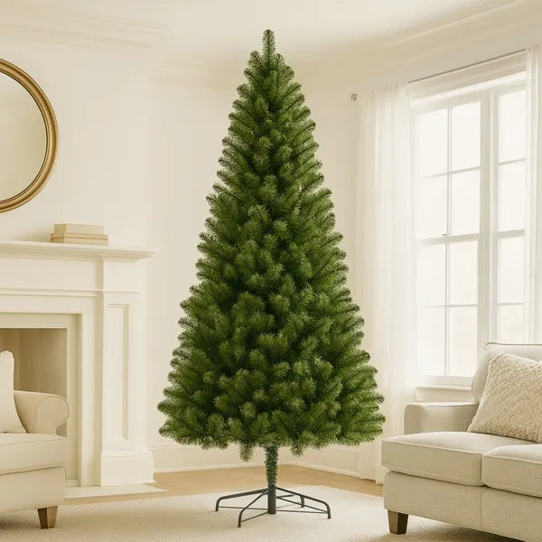 7FT Unlit Artificial Christmas Tree With 775 Tips CJ US