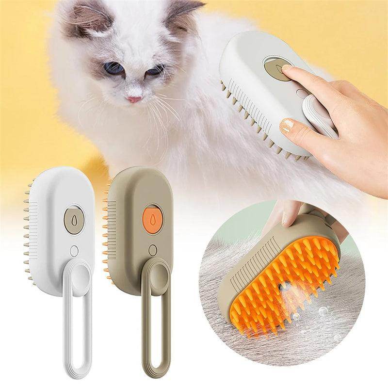 Cat Steam Brush For Massage Pet Grooming Comb - SmartPursue™