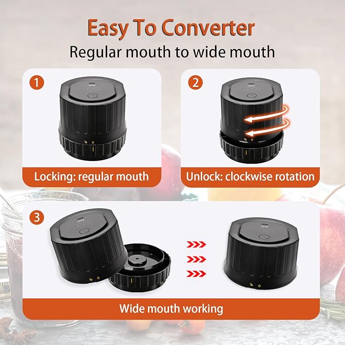 Vacuum Sealing Machine Mason Jar Vacuum Sealer Smart Kitchen & Home