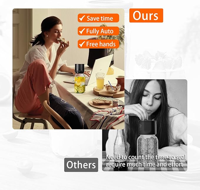 Vacuum Sealing Machine Mason Jar Vacuum Sealer Smart Kitchen & Home