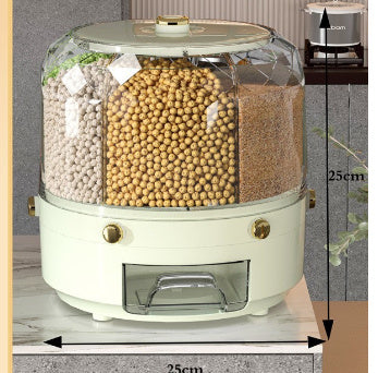 360° Rotating Grain Storage Container - SmartPursue™