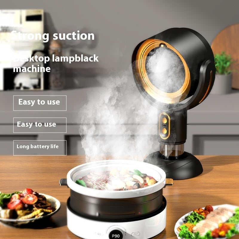 🌬️ Portable Desktop Range Hood – Smoke Removal & Air Purifier CJ