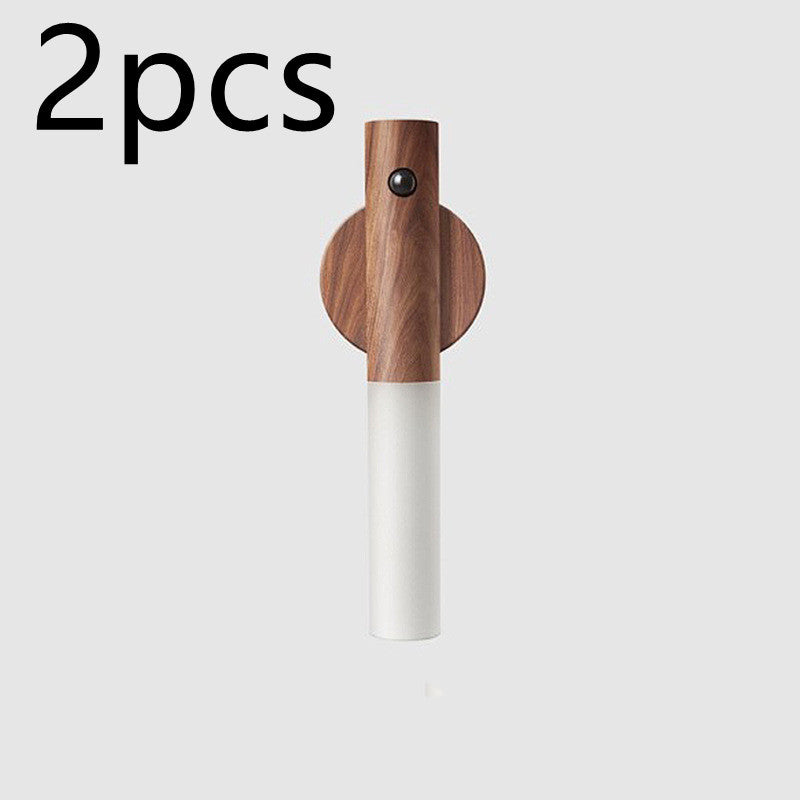USB Magnetic Wood Motion Night Light CJ US