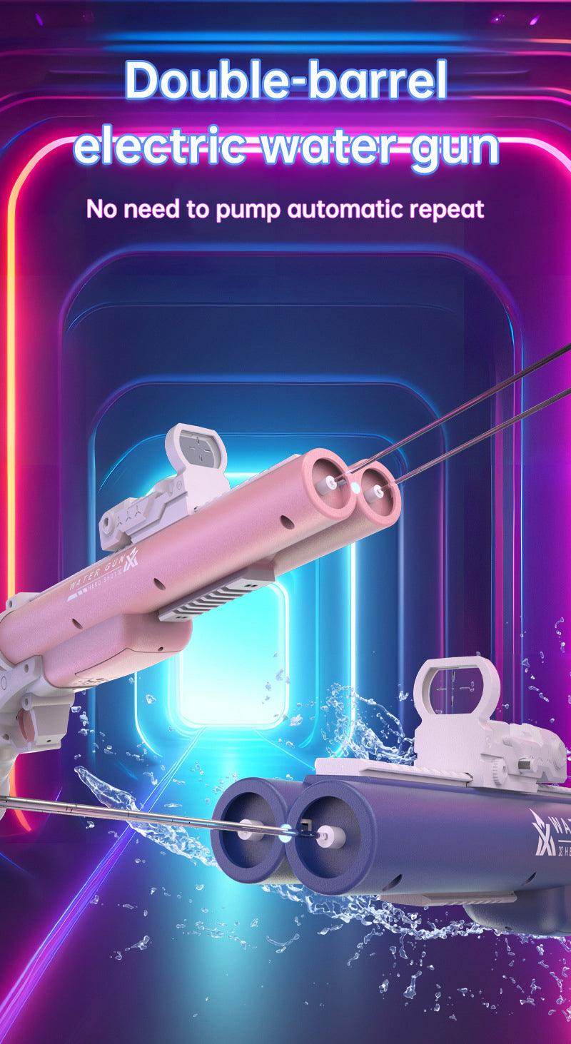Double tube electric water gun - SmartPursue™
