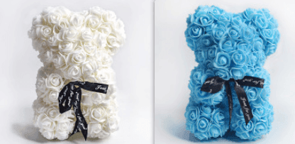 Valentine Foam Forever Rose Teddy Bear - SmartPursue™