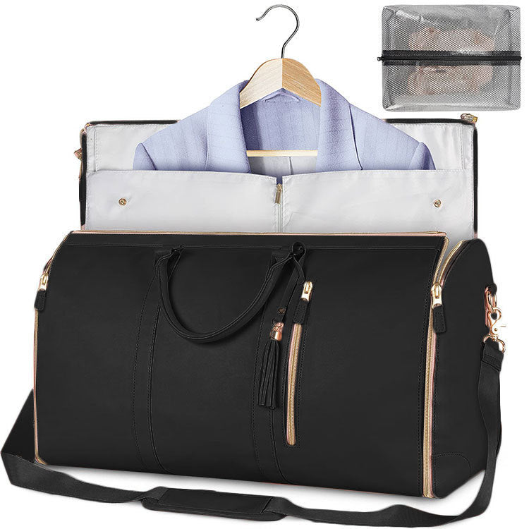 👜 Large Travel Duffle Bag – Waterproof Folding Suit & Clothes Tote CJ