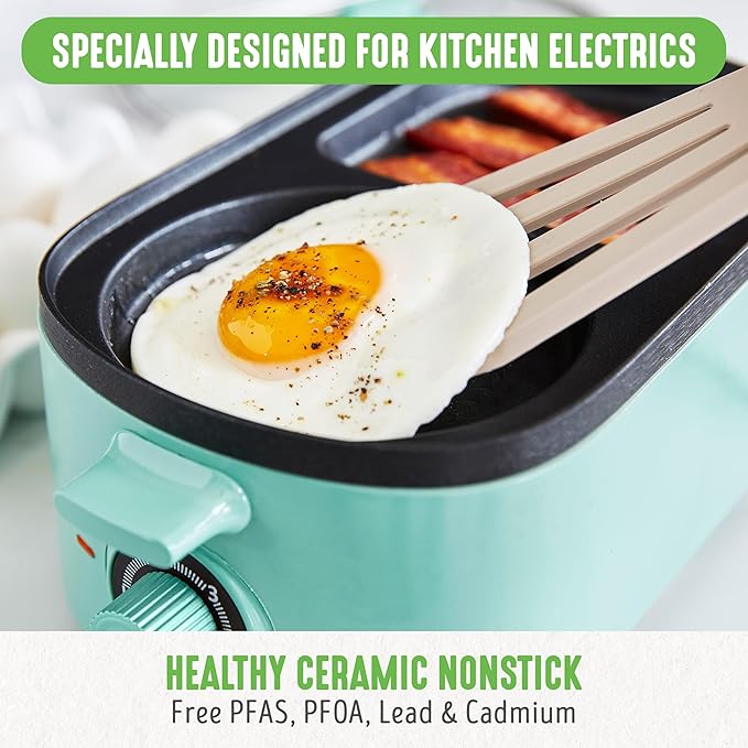 3-in-1 Breakfast Station – Ceramic Nonstick Griddles - SmartPursue™