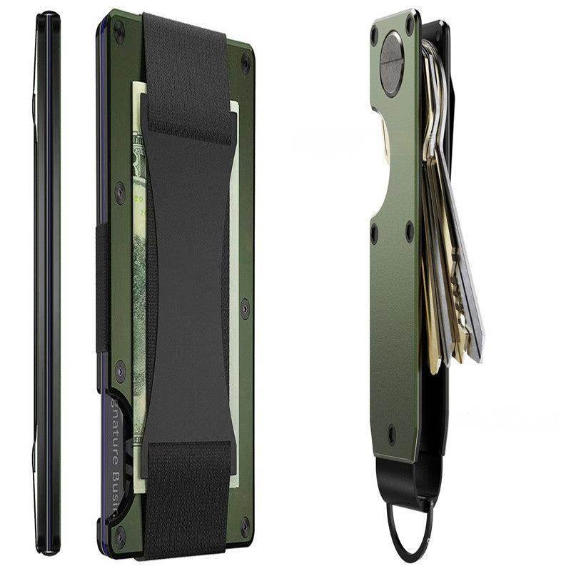 Carbon Fiber Wallet - RFID Blocking Metal Card Holder - SmartPursue™