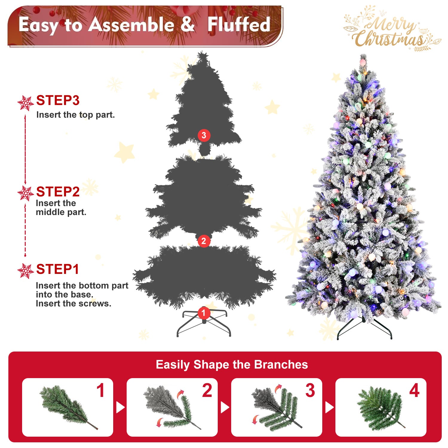 🎄 PVC Christmas Tree – Festive Home Decoration CJ US