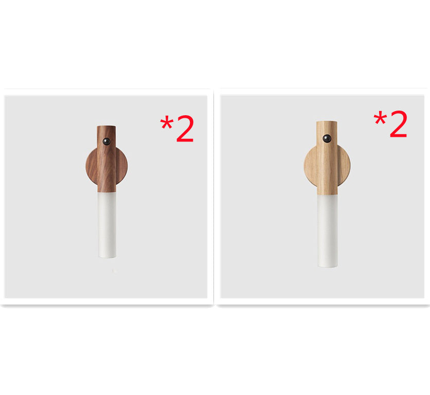 USB Magnetic Wood Motion Night Light CJ US