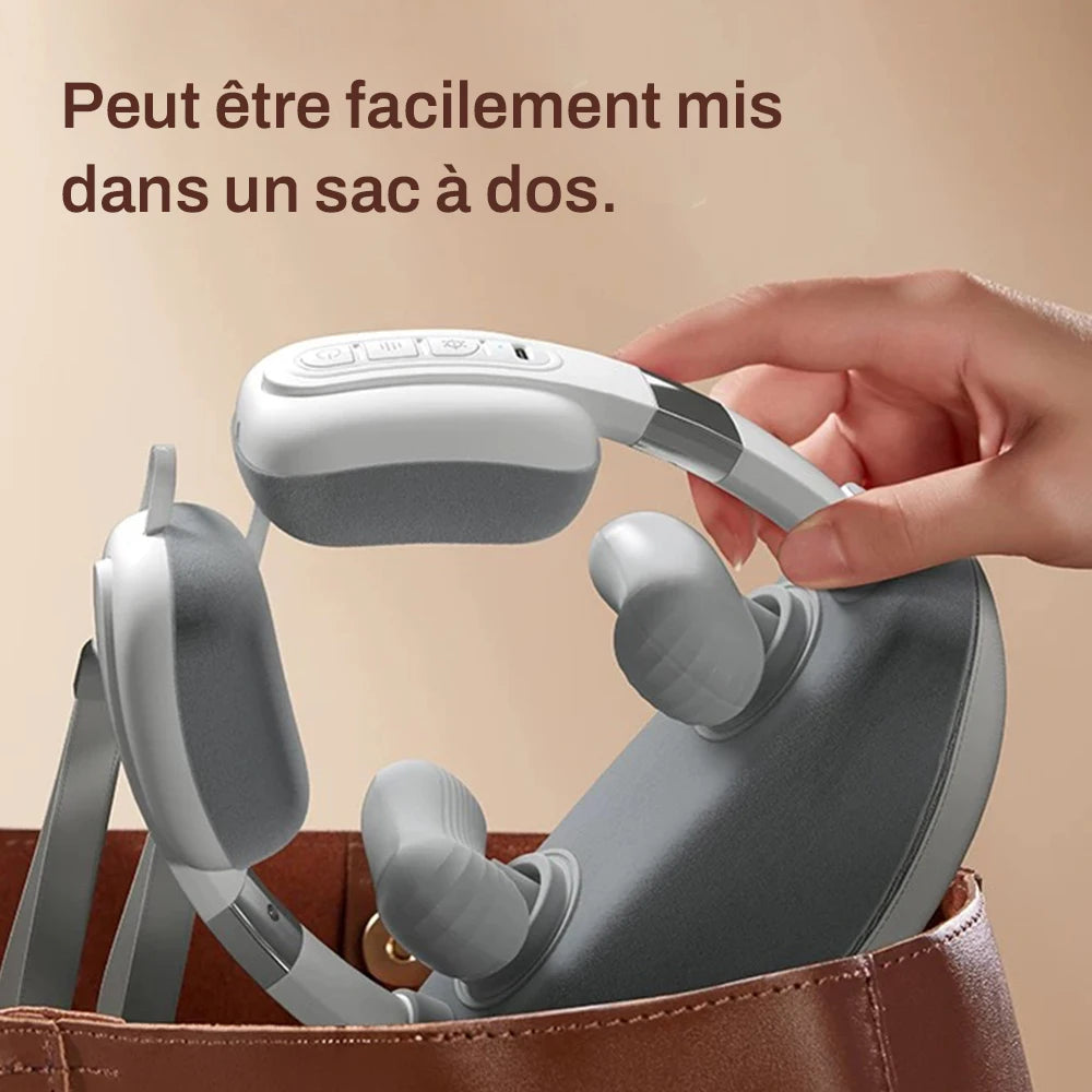 💆‍♀️ Simulated Human Finger Massage Shawl – Heated Neck and Shoulder Massager SmartPursue™