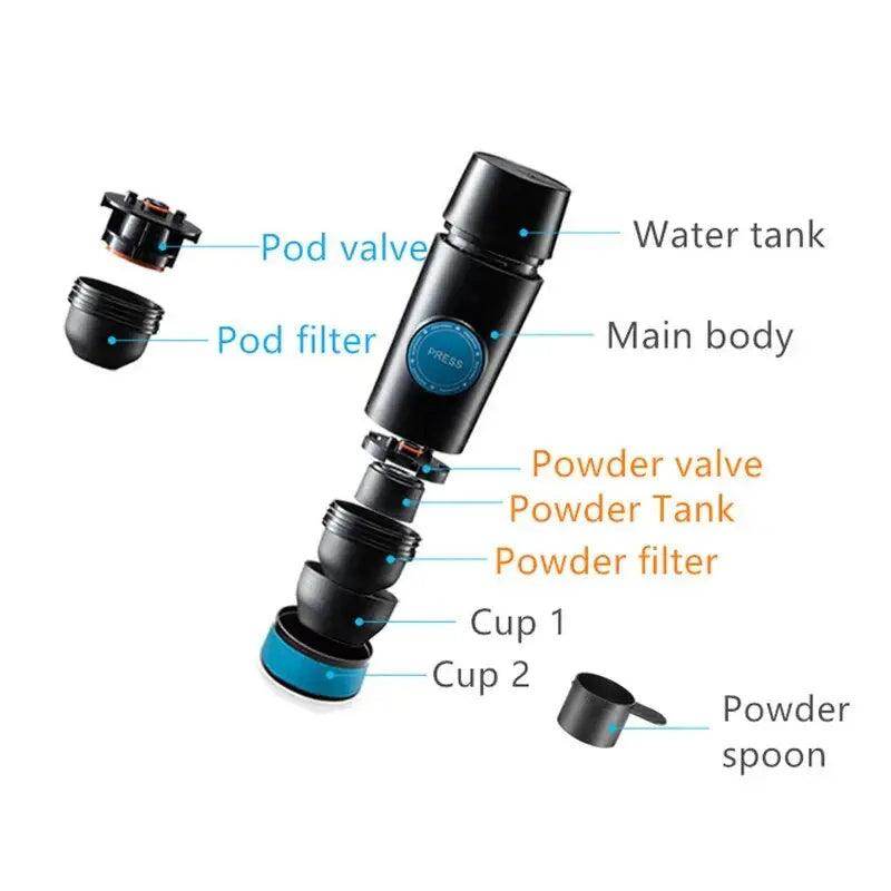 Electric Espresso coffee Maker portable nespresso coffee machine - SmartPursue™