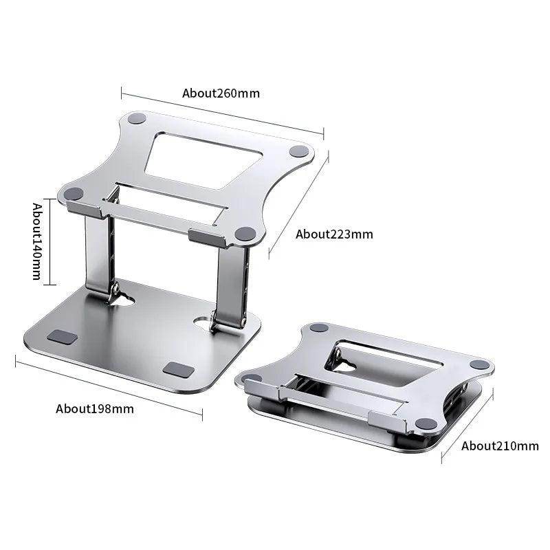 Adjustable laptop stand Adjustable Aluminum Alloy - SmartPursue™
