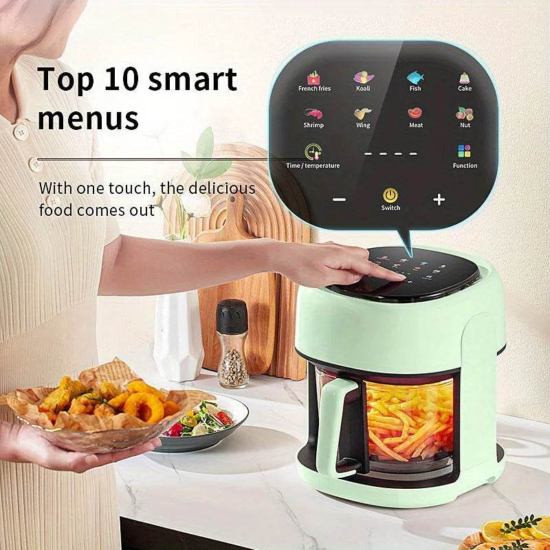 4.5L Smart Electric Air Fryer – Oil-Free 360° Convection Oven - SmartPursue™
