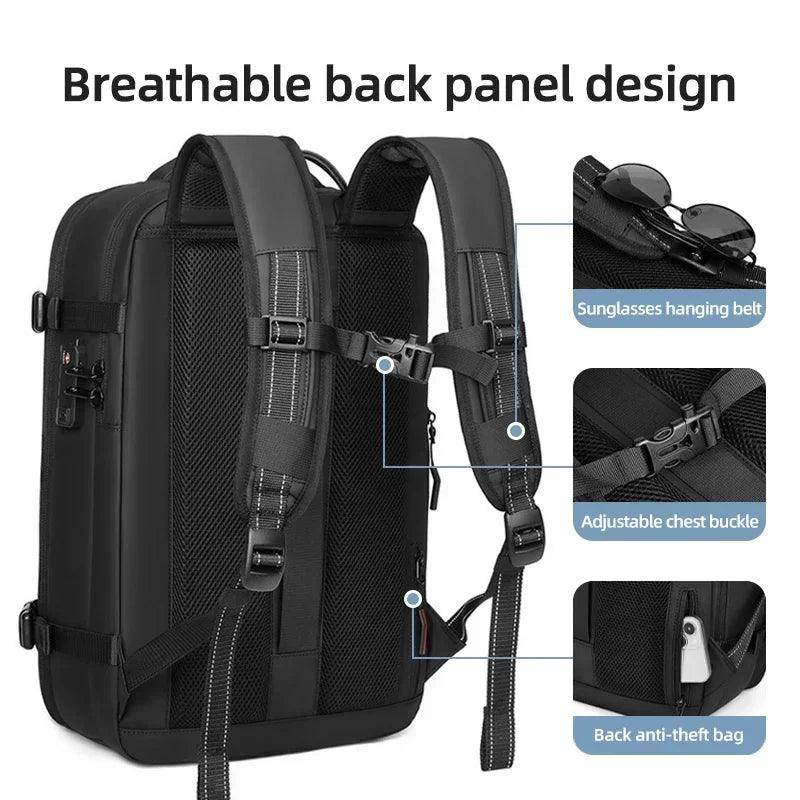 Airbag Backpack Vacuum – Large Capacity Travel Backpack - SmartPursue™