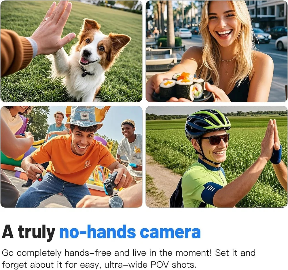 🐾 4K HD Mini Pet Collar Camera – Portable Dog & Cat Neck Camera Diversi Fusion™