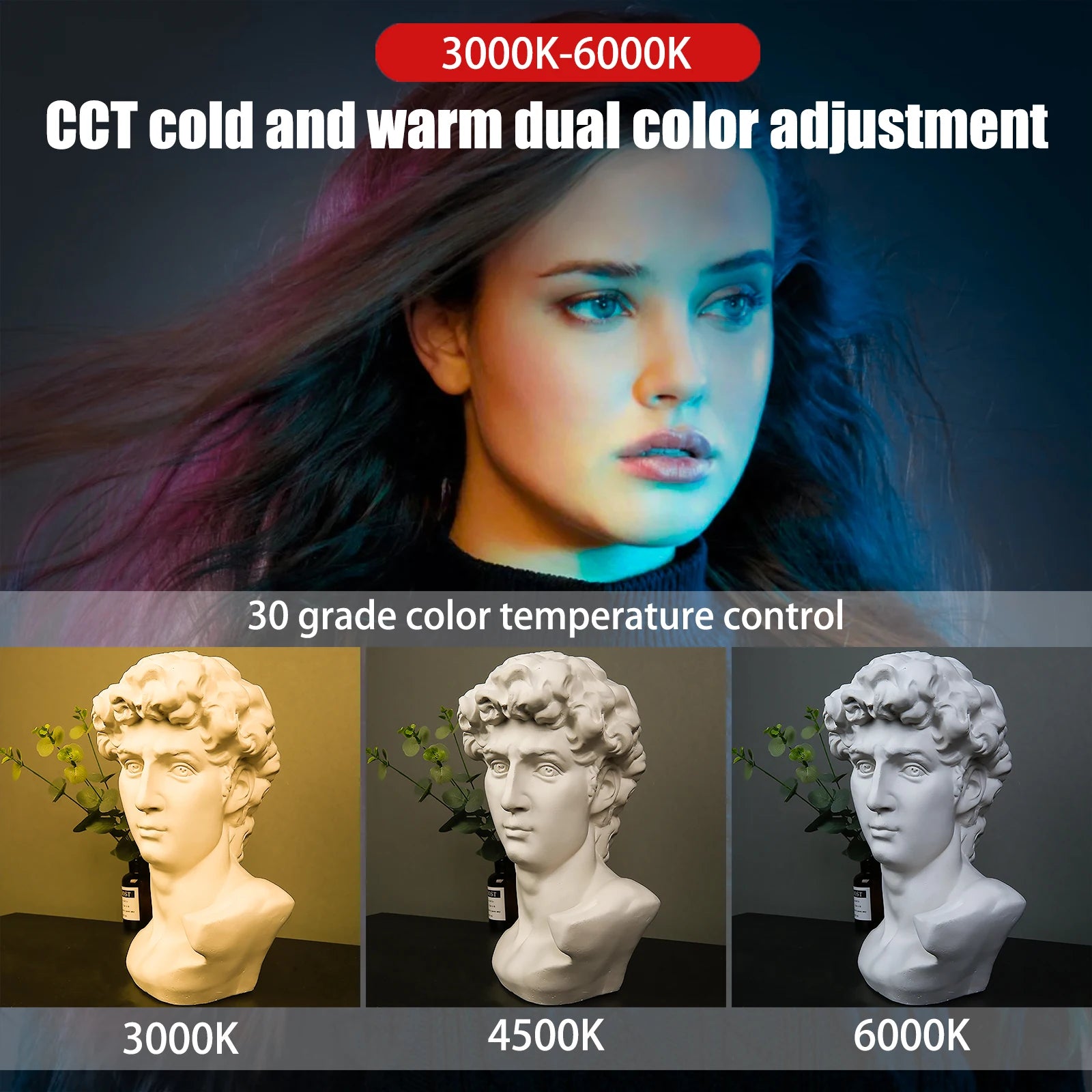 🌈 Luxceo Q508A RGB LED Wand – Studio Light with Battery & Remote - SmartPursue™