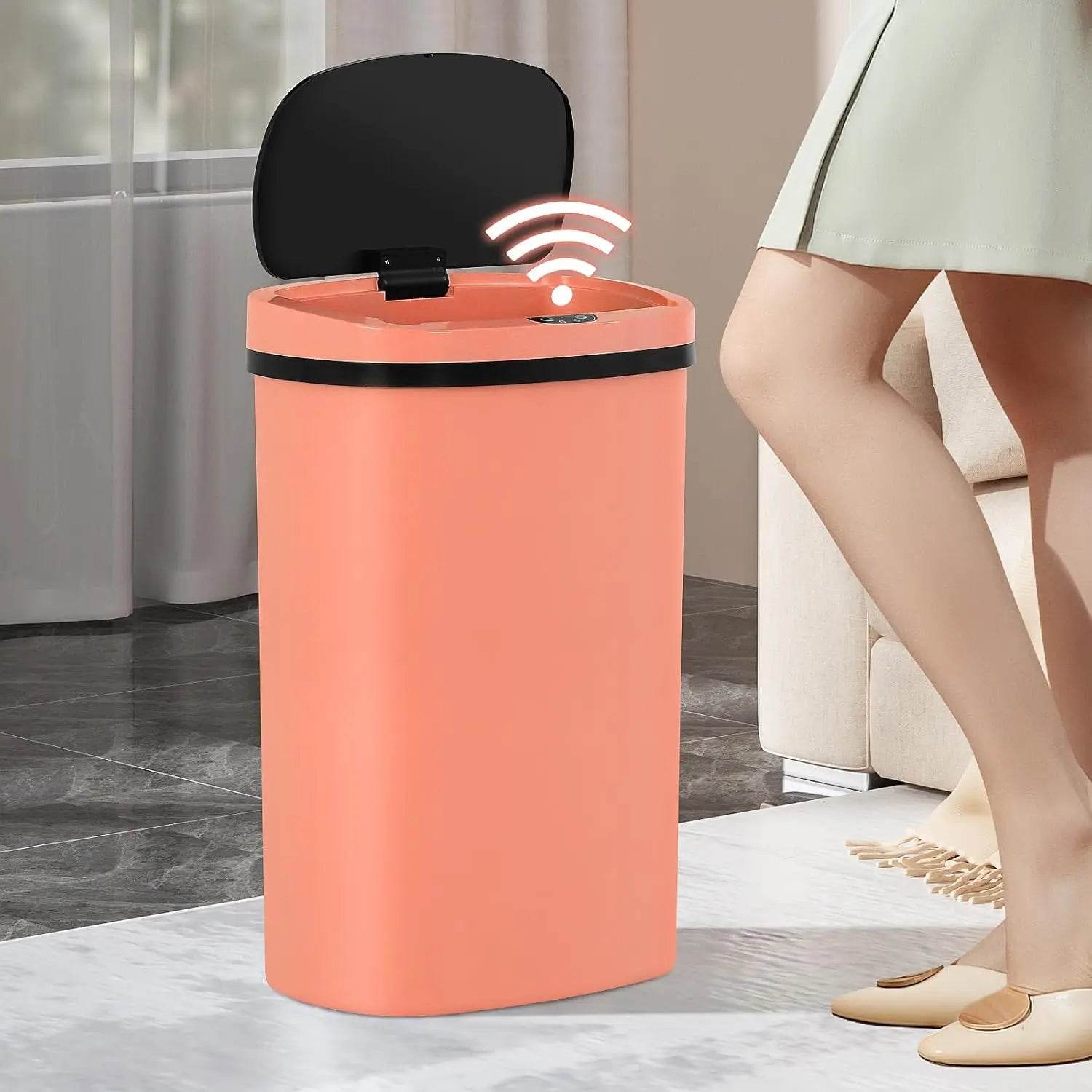 Motion Sensor Trash Can – Hands-Free, Hygienic & Stylish - SmartPursue™