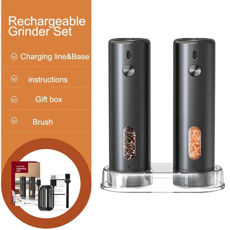 Rechargeable Electric Pepper Grinder - SmartPursue™