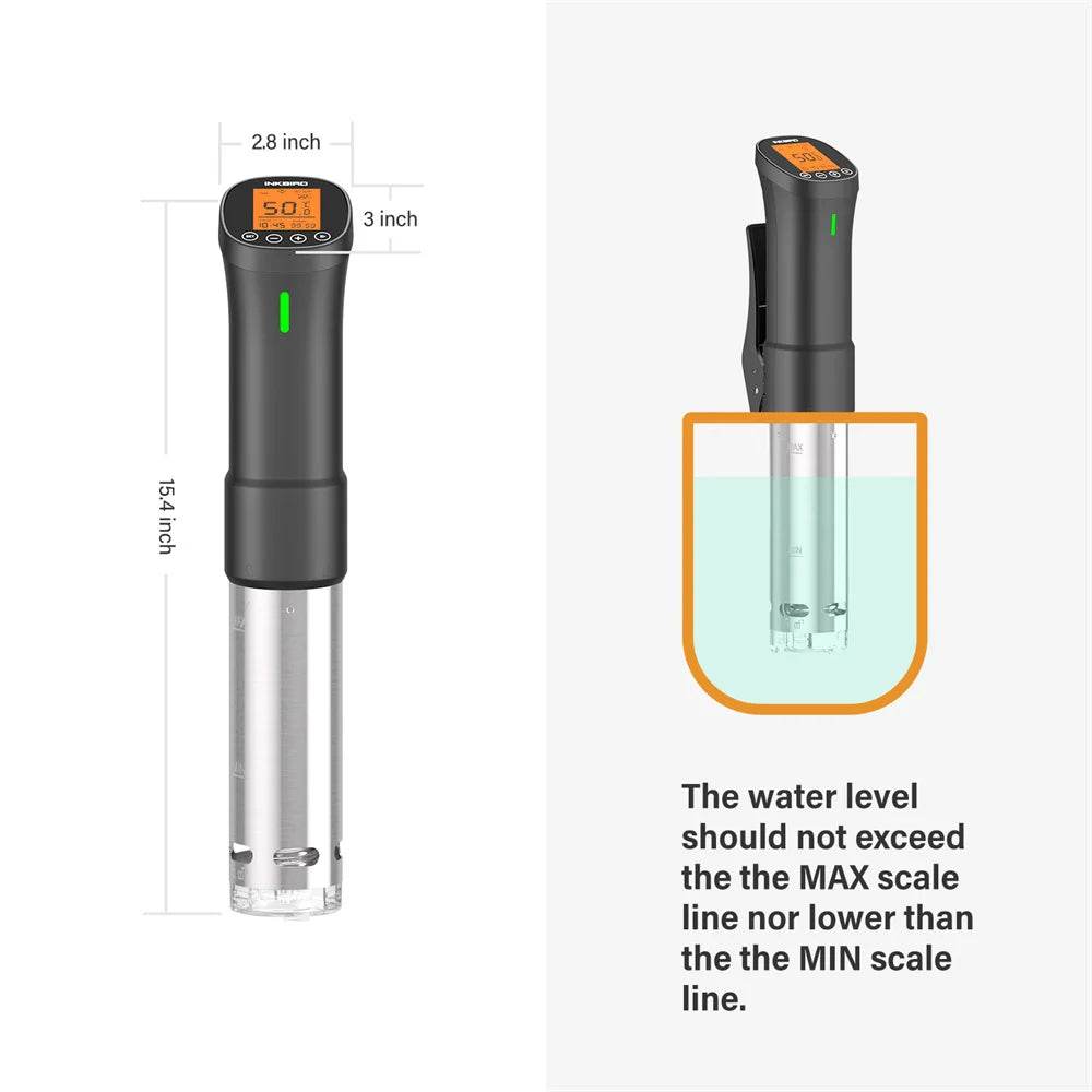 Wi-Fi Sous Vide Precision Cooker - SmartPursue™