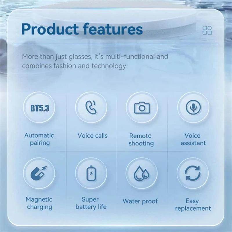 Bluetooth Smart Glasses - Wireless Sunglasses - SmartPursue™