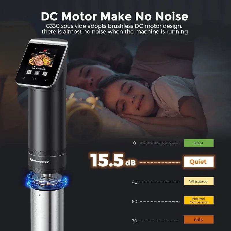 WiFi Sous Vide Cooker for Precision Cooking - SmartPursue™