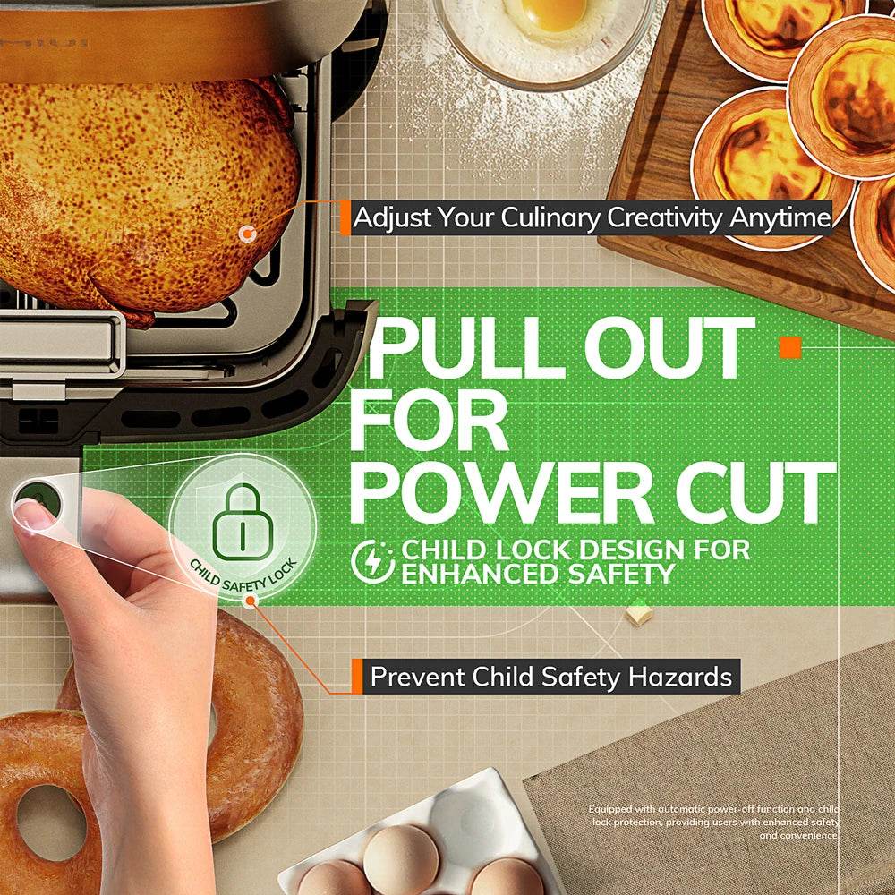 MIUI 5L Electric Air Fryer - SmartPursue™