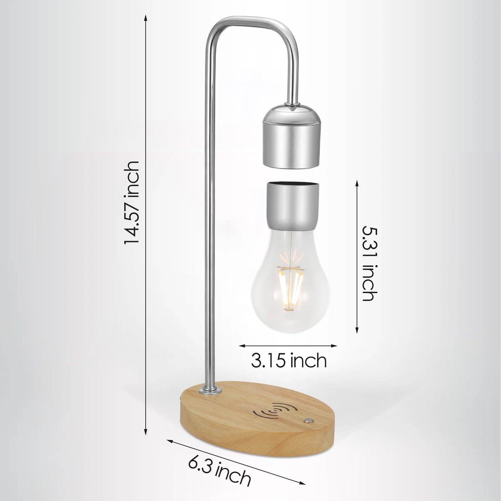 Modern Levitating Lamp With Floating Light Bulb - SmartPursue™
